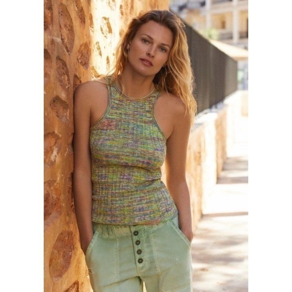 Anthropologie | Knit High-Neck Stretch Sweater Size S